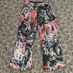Ride Snowboards All Over Print Snow Pants Vintage Skiing Snowboarding Snowboard